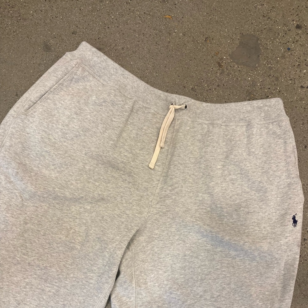 Ralph Lauren Polo Big Tall Fleece Sweatpants Joggers Heather Gray Men’s Sz 1XB